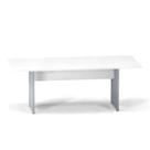 Mesa Reunião Pé Painel P25 Pandin 2,6 M Branco e Cinza Mesa Reunião Pé Painel P25 Pandin 2,6 M Branco e Cinza