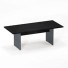 Mesa Reunião Pé Painel P25 Pandin 2,6 M Preto e Grafito Mesa Reunião Pé Painel P25 Pandin 2,6 M Preto e Grafito