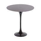 Mesa Saarinen Lateral São Gabriel 51cm - Base Preta