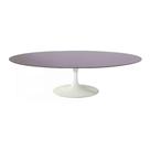 Mesa Saarinen Oval Centro São Gabriel 135x90cm - Base Branca Mesa Saarinen Oval Centro São Gabriel 135x90cm - Base Branca