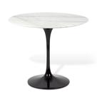 Mesa Saarinen Redonda Espírito Santo 124cm - Base Preta Mesa Saarinen Redonda Espírito Santo 124cm - Base Preta