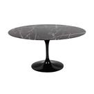 Mesa Saarinen Tulipa Preta - Tampo Oval 235X122cm - Nero Marquina