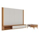 Mesa sala de estar com Home Reno Off White Matte Freijo