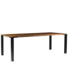 Mesa Sala de Jantar Cozinha Bladel 220cm Grafite Madeira Maciça Rustic Brown G54 - Gran Belo Mesa Sala de Jantar Cozinha Bladel 220cm Grafite Madeira Maciça Rustic Brown G54 - Gran Belo