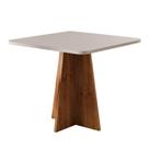 Mesa Sala de Jantar Quadrada 0,90m Moove