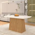 Mesa Sala De Jantar Roma 1,20m Retangular Avulsa Cinamomo/off - M.a