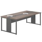 Mesa Sala de Reunião 4 Lugares Retangular Freijó Preto Mesa Sala de Reunião 4 Lugares Retangular Freijó Preto