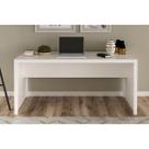 Mesa Secretária Escritório ME4109 Branco - Tecno Mobili