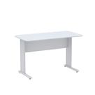 Mesa Secretária Maxxi Pandin 120 Cm Cinza Cristal
