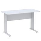 Mesa Secretária Maxxi Sem Gaveta Cor Cinza Cristal - Pandin Mesa Secretária Maxxi Sem Gaveta Cor Cinza Cristal - Pandin