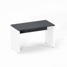Mesa Secretária Pé Painel P25 Pandin 1,20 M Grafito e Branco Mesa Secretária Pé Painel P25 Pandin 1,20 M Grafito e Branco