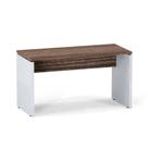 Mesa Secretária Pé Painel P25 Pandin 1,20 M Walnut e Cinza Mesa Secretária Pé Painel P25 Pandin 1,20 M Walnut e Cinza