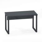 Mesa Secretária Tubolar PE 40 Pandin 1,20 M Grafito Mesa Secretária Tubolar PE 40 Pandin 1,20 M Grafito