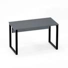 Mesa Secretária Tubular P25 Pandin 1,20 M Grafito e Preto Mesa Secretária Tubular P25 Pandin 1,20 M Grafito e Preto