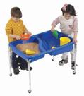 Mesa sensorial Children's Factory Neptune Double Basin Blue