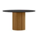 Mesa Serena 135X135 Ype/Preto
