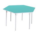Mesa Sextavada Adulto Acqua Mesa Sextavada Adulto Acqua