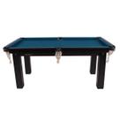 Mesa Sinuca Bilhar MDF 1.83 x 1.04 com kit Procopio - Azul Mesa Sinuca Bilhar MDF 1.83 x 1.04 com kit Procopio - Azul