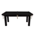 Mesa Sinuca Bilhar MDF 1.83 x 1.04 com kit Procopio - Preto