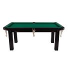 Mesa Sinuca Bilhar MDF 1.85 x 1.07 Procópio - Verde