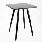 Mesa Sofia Quadrada 60CM MDF Pés de madeira