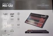 Mesa som profissional com 12canais MXT