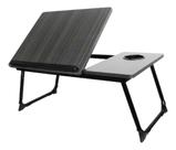 Mesa Suporte Apoio Notebook Dobrável Porta Copos Home Office Mesa Suporte Apoio Notebook Dobrável Porta Copos Home Office