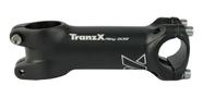 Mesa suporte de guidão tranz x preta speed mtb 100mm 25.4