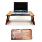 Mesa Suporte Multiuso para Notebook Madeira Maciça Café na Cama