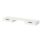 Mesa suspensa em MDF Branco para Home Office ou Penteadeira 90x40cm