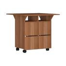 Mesa Tampo Dobravel 4 Bancos 80X80 cm B10 NOVAM