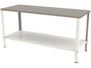 Mesa Tampo Inox 160 cm Compartimento Inferior M-160 N Braesi
