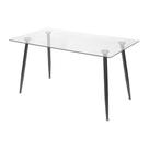 Mesa Taurus Vidro - Preta Mesa Taurus Vidro - Preta