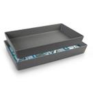 Mesa Térmica Fria 50x30 Melamina 1 Cuba com Gelo Gel Profissional Gourmet Mix