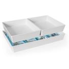 Mesa Térmica Fria 50x30 Melamina 2 Cuba 1/2 Gelo Gourmet Mix