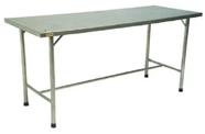 Mesa Total Aço Inox 430 Fritomaq 190x70cm