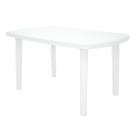 Mesa Tramontina Camboriú Branca em Polipropileno 135 x 84 cm Mesa Tramontina Camboriú Branca em Polipropileno 135 x 84 cm