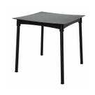 Mesa Tramontina Diana Preta 70cm em Polipropileno Pernas de Alumínio Mesa Tramontina Diana Preta 70cm em Polipropileno Pernas de Alumínio