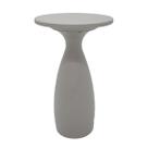 Mesa Tramontina Flut Alta em Polietileno Concreto 65x110 cm