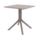 Mesa Tramontina Oberon em Polipropileno Camurça 70 cm Mesa Tramontina Oberon em Polipropileno Camurça 70 cm