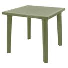 Mesa Tramontina Sancho 80x80cm em Polipropileno Verde Oliva Mesa Tramontina Sancho 80x80cm em Polipropileno Verde Oliva