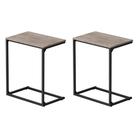 Mesa VASAGLE UZH2504036 Conjunto de 2 em forma de C 35x55x66 cm