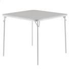 Mesa VECELO 86 cm dobrável com tampo acolchoado portátil