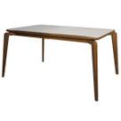 Mesa Veneza 120x80cm Minas Plac Cor Cinamomo Off White