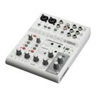 Mesa Yamaha AG06MK2 W USB 6 Canais c/ Interface Branca