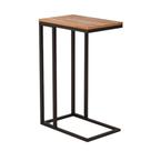 Mesinha de Apoio para Lanches, Café e Controle Livro MDF Estilo Industrial Mesinha de Apoio para Lanches, Café e Controle Livro MDF Estilo Industrial