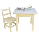 Mesinha Infantil Compacta e Resistente Madeira com 1 Cadeira para Meninos e Meninas Estudo Diversão Mesinha Infantil Compacta e Resistente Madeira com 1 Cadeira para Meninos e Meninas Estudo Diversão