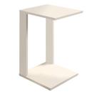 Mesinha Lateral Alta Qualidade MDF Namur Off White