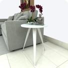 Mesinha Lateral De Canto Para Sala e Quarto Redonda B.B