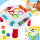 Mesinha Sensorial Didática Educativa Com Atividades Infantil Divertida